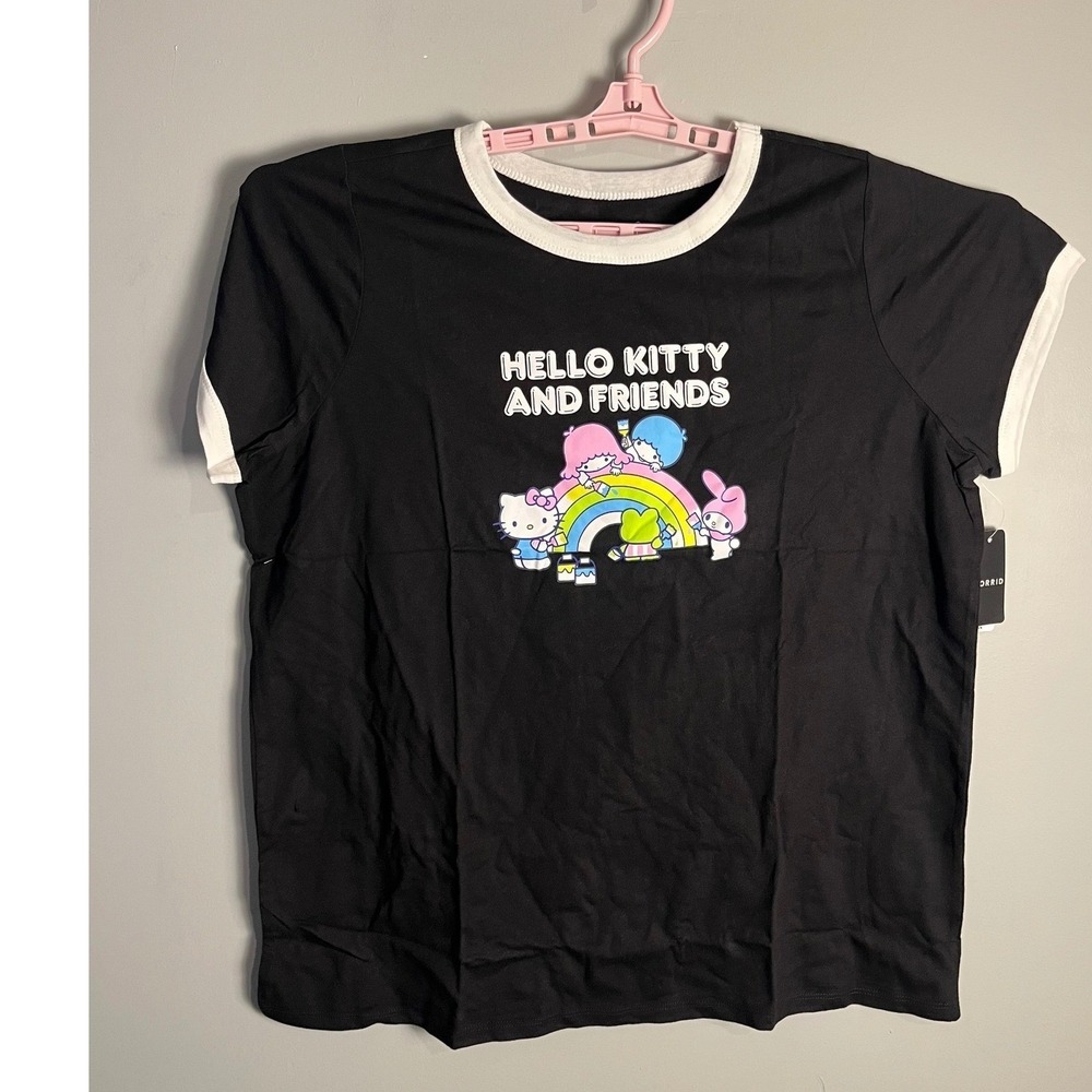 NWT Torrid Hello Kitty Ringer Tee 3X - Picture 7 of 11